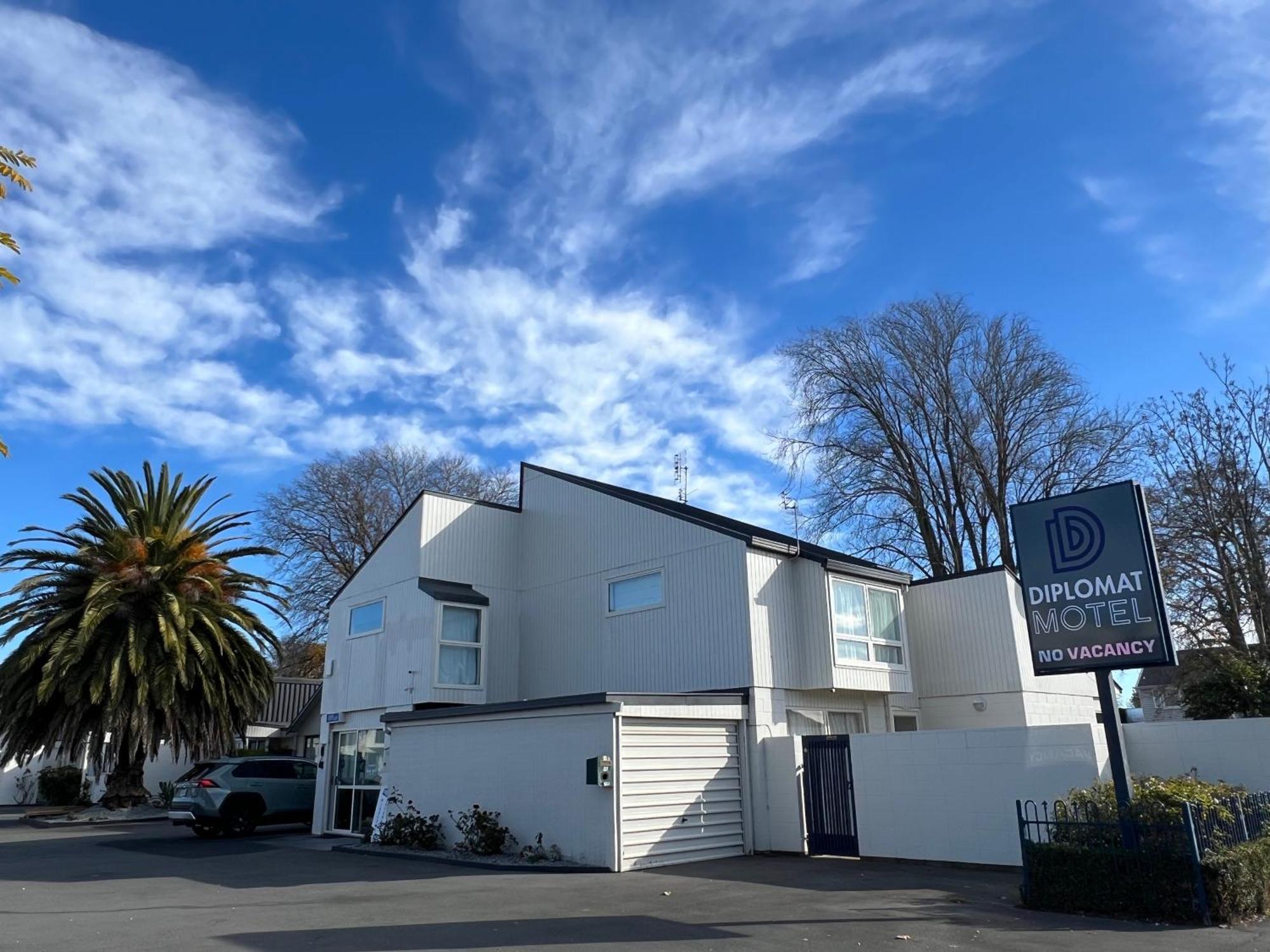 Diplomat Motel Christchurch Bagian luar foto