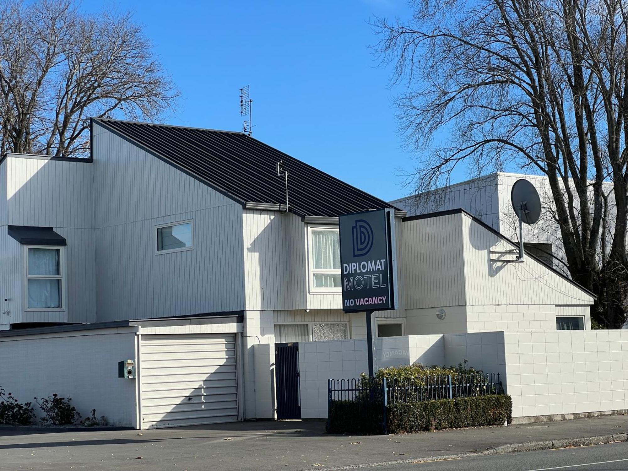 Diplomat Motel Christchurch Bagian luar foto